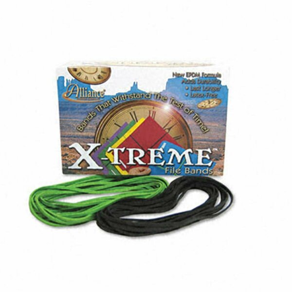 Alliance X-treme File Lime Rubber Bands- 7 x 1/8- 175 Bands/1 lb. Box AL30442